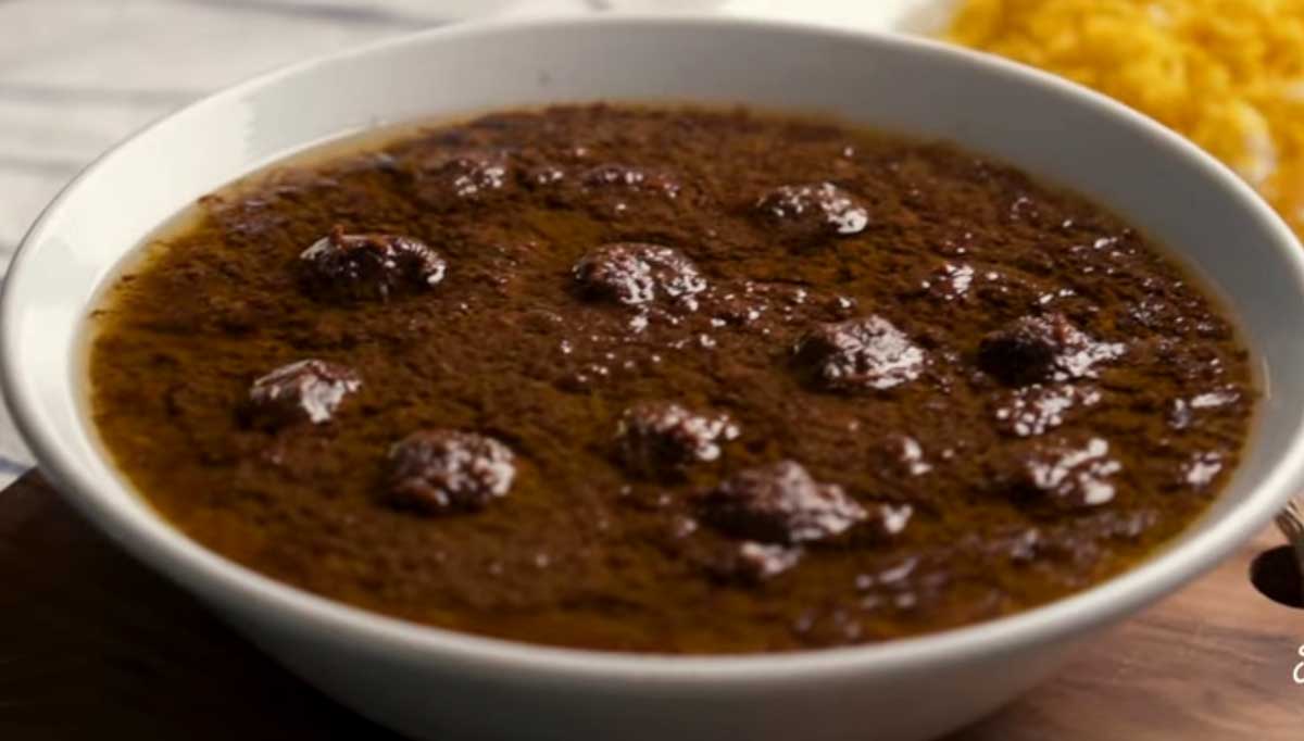 fesenjan with ground beef