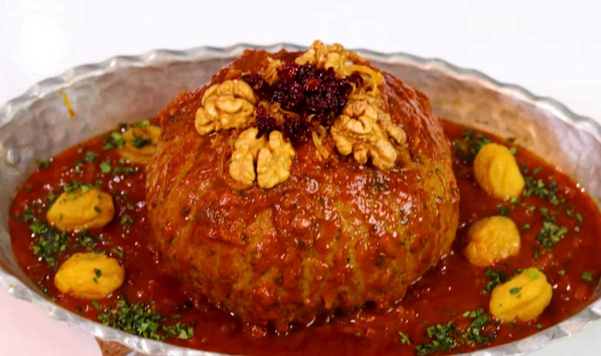 koofteh tabrizi with ground beef