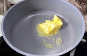 mix oil and butter