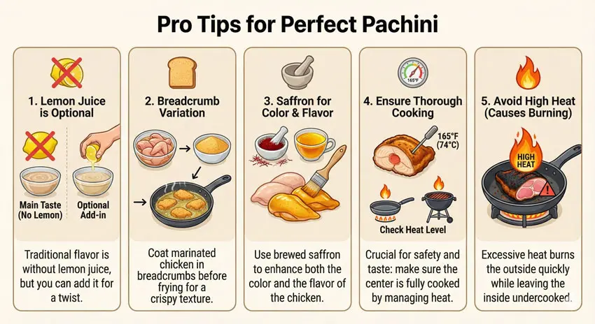 tips for Persian pachini