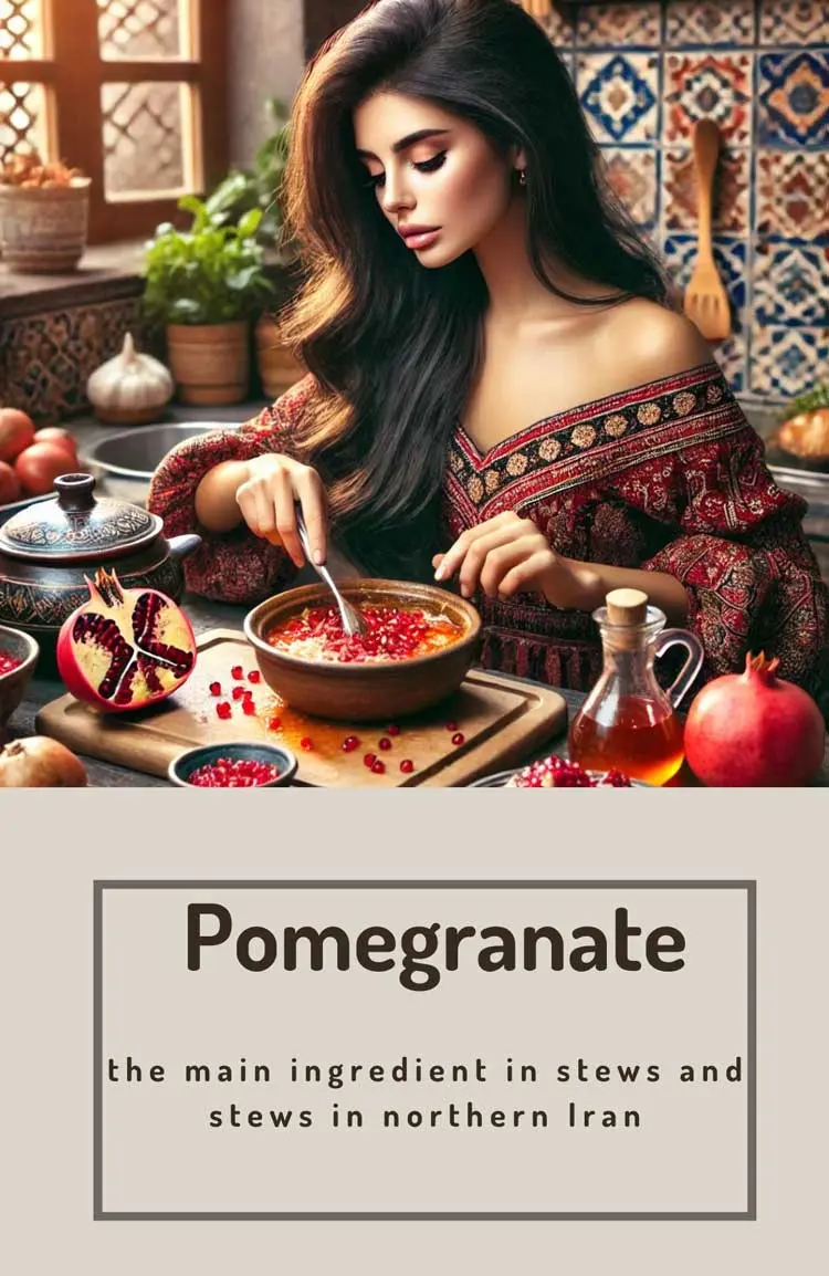the main ingredient in stews and stews in northern Iran