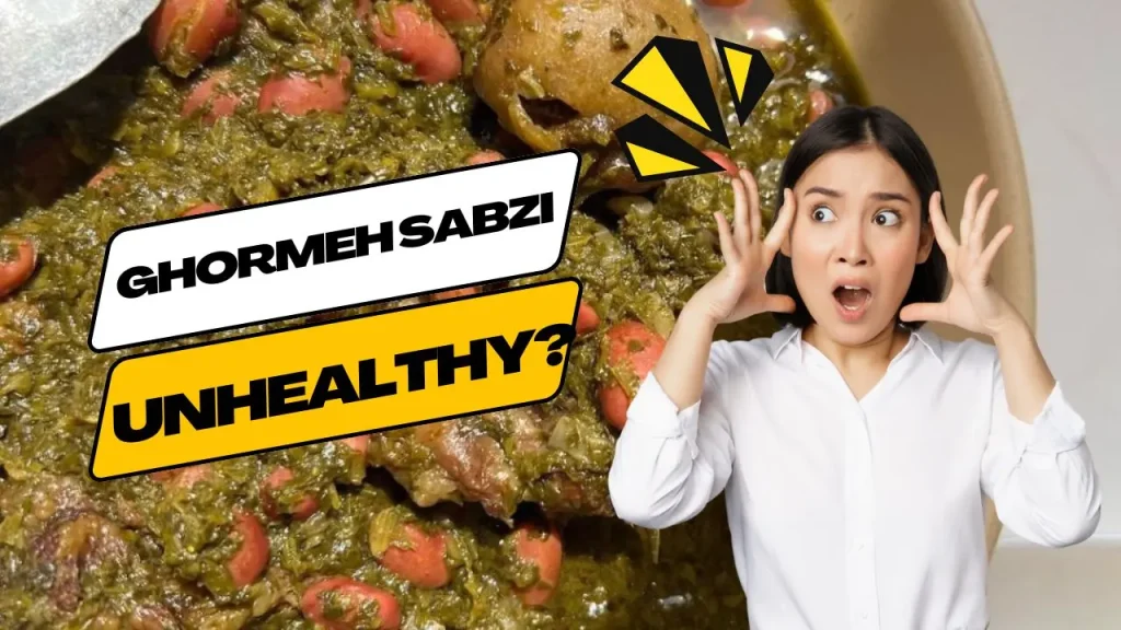 is ghormeh sabzi stew unhealthy?