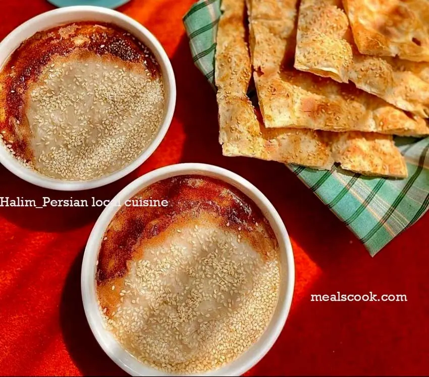 halim persian local food
