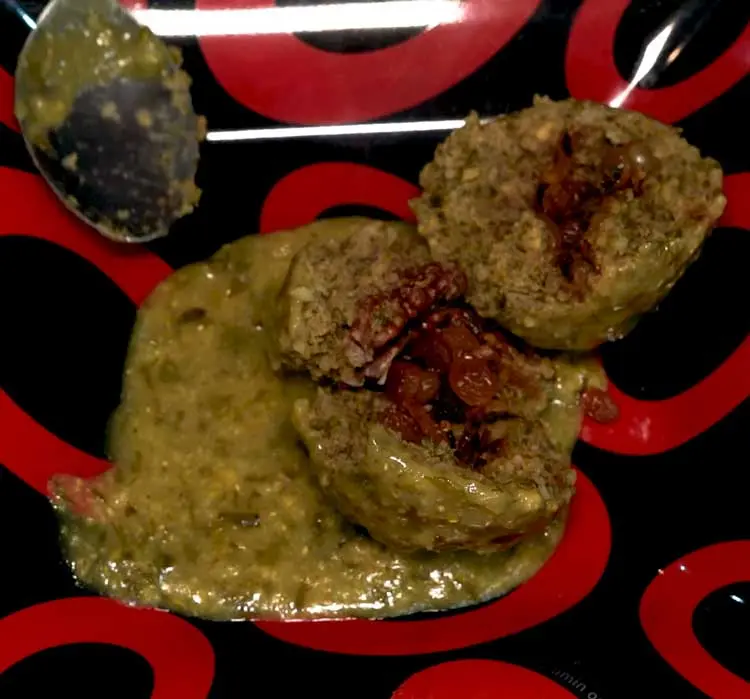 koofteh sabzi is ready