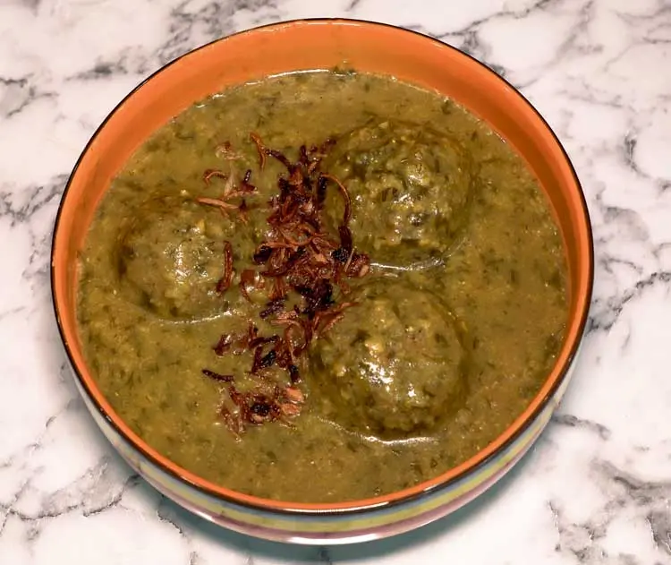 koofteh sabzi shirazi recipe