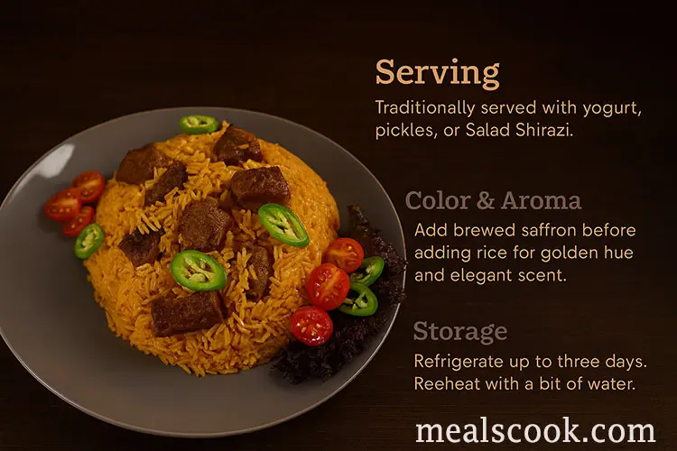 Serving and Storage chekerdmeh