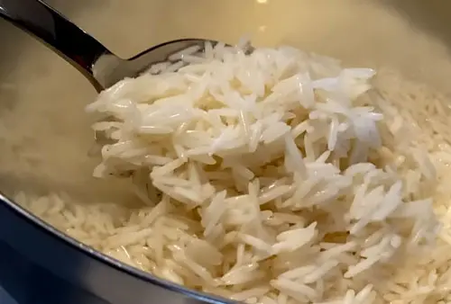 Washing rice