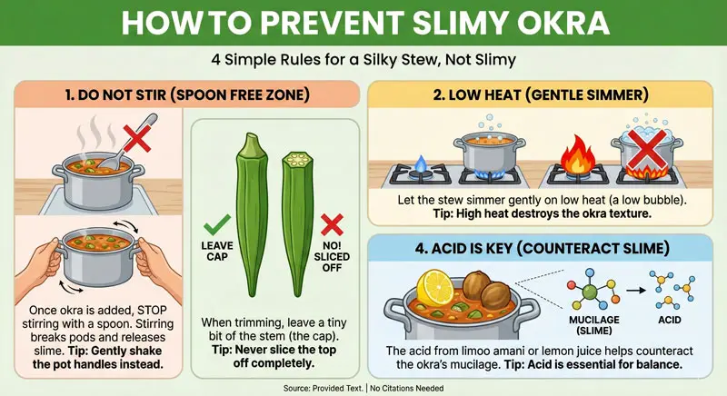 How to Prevent Slimy Okra