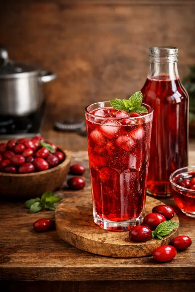 Sharbat Zoghal Akhteh or Persian Cornelian Cherry Syrup