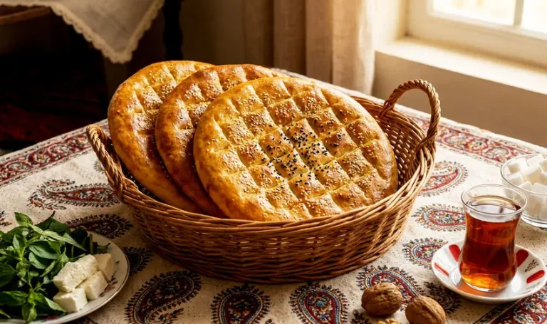 Sheermal bread Iranian