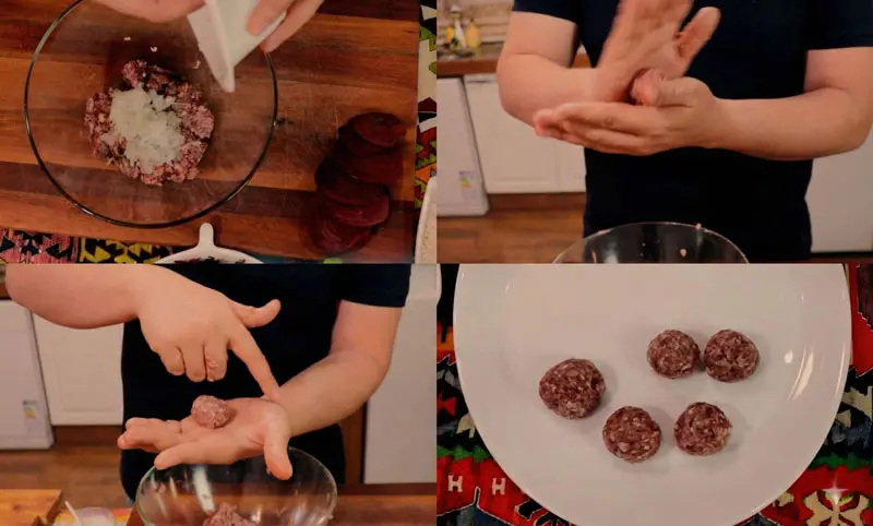 meatballs ready